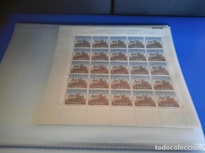 Sellos: Pliegos de sellos tema castillos - Foto 17