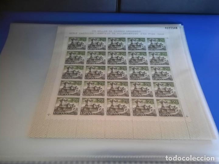 Sellos: Pliegos de sellos tema castillos - Foto 20
