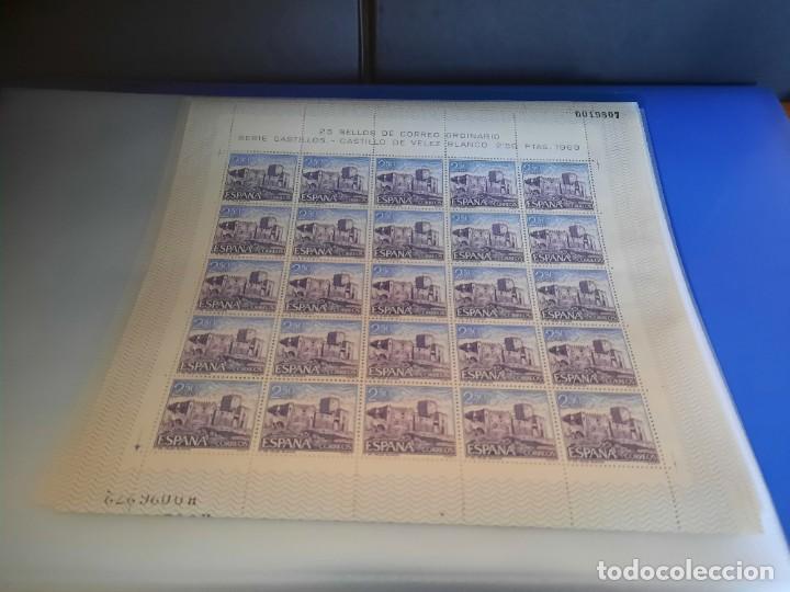 Sellos: Pliegos de sellos tema castillos - Foto 24