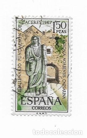 Sellos: 1 sellos usados Espa&ntilde;a BICENTENARIO DE CACERES - Foto 1