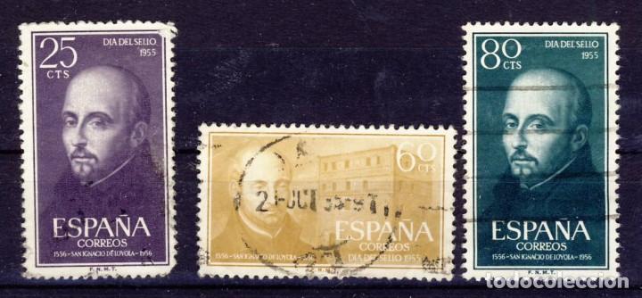 Selos: V CENTENARIO DE LA MUERTE DE S. IGNACIO DE LOYOLA.- ED. 1166-1168.- USADOS.- (7)