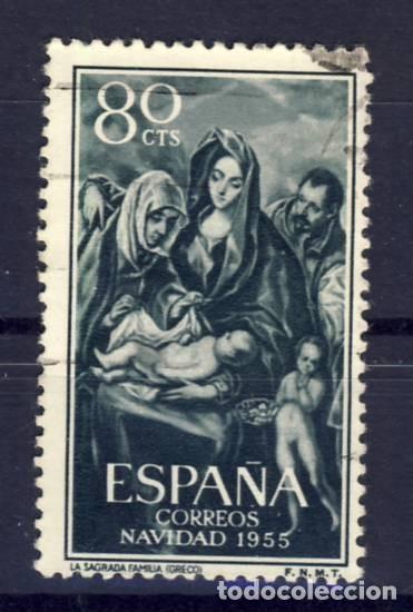 Selos: 1955.- 24 DE DICIEMBRE, NAVIDAD.- ED.1184.- USADO-.(3).-