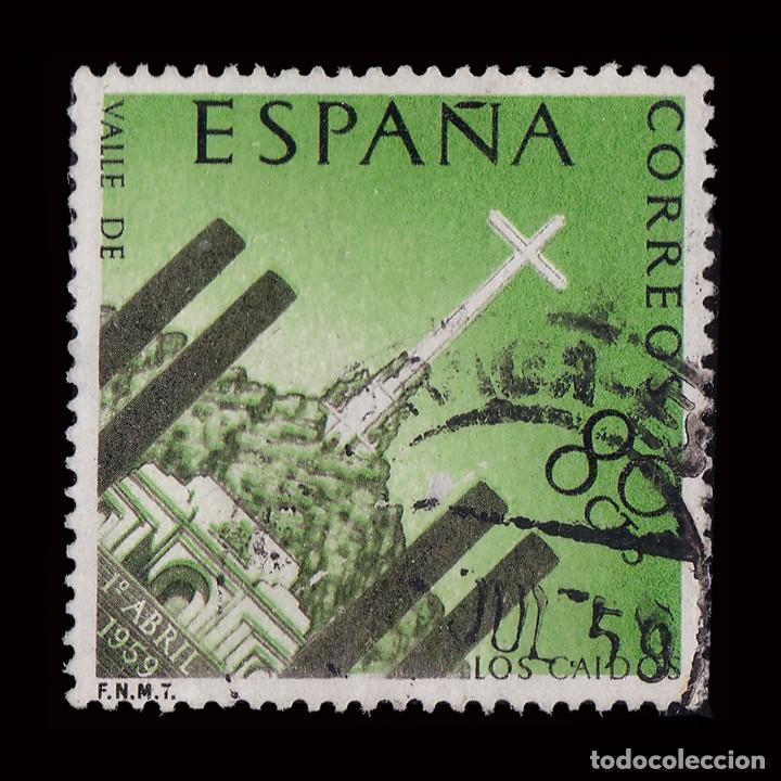 Sellos: 1959.Valle de los Caidos.8c.Usado.Edifil.1248 - Foto 1