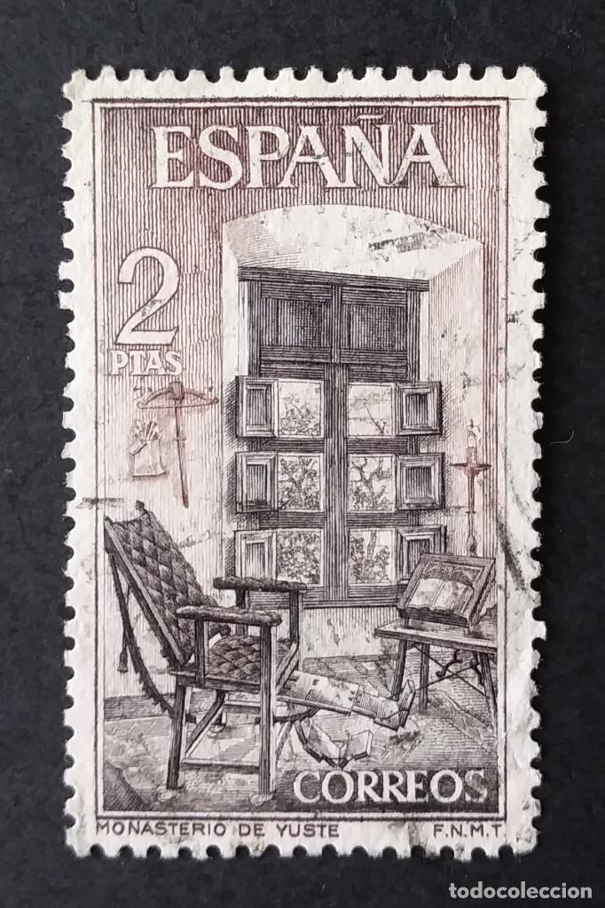 Sellos: 1965 Espa&ntilde;a Monasterio de Yuste - Foto 1