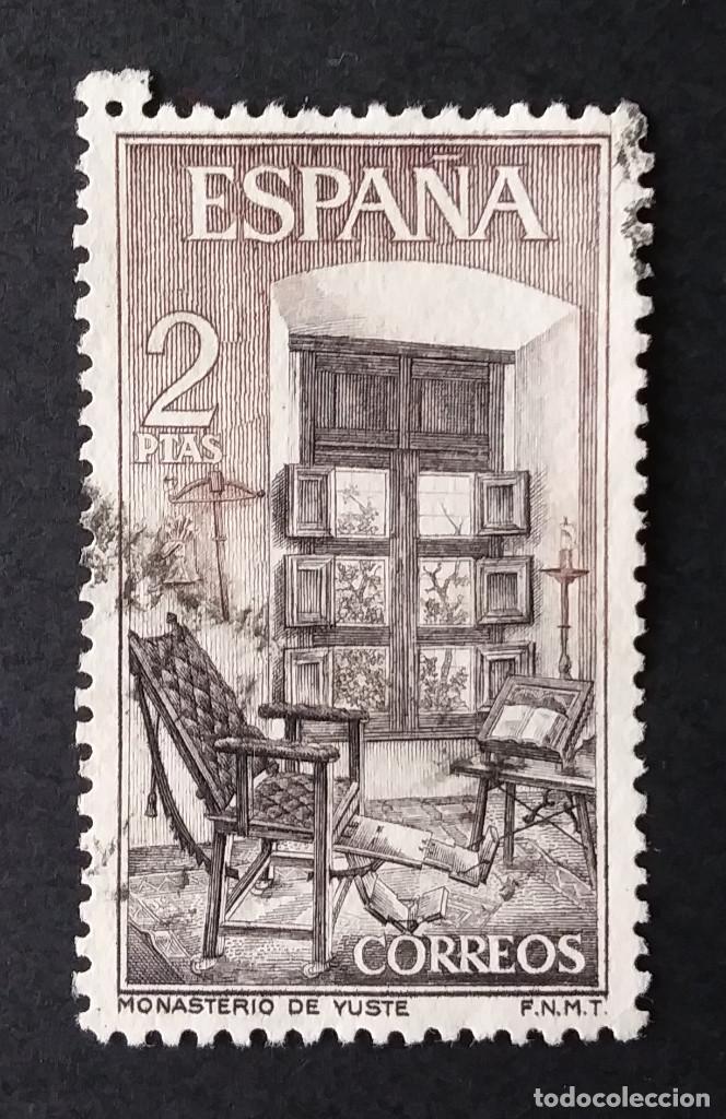 Sellos: 1965 Espa&ntilde;a Monasterio de Yuste - Foto 1