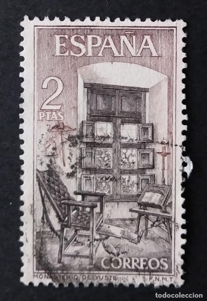 Sellos: 1965 Espa&ntilde;a Monasterio de Yuste - Foto 1