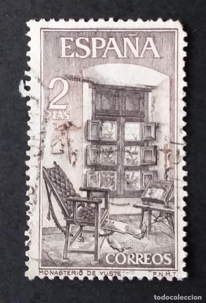 Sellos: 1965 Espa&ntilde;a Monasterio de Yuste - Foto 1