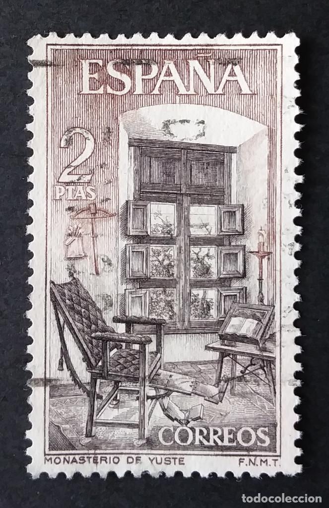 Sellos: 1965 Espa&ntilde;a Monasterio de Yuste - Foto 1