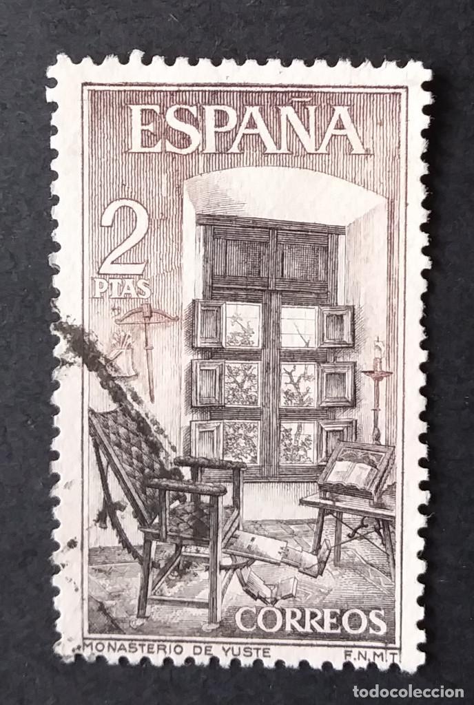 Sellos: 1965 Espa&ntilde;a Monasterio de Yuste - Foto 1