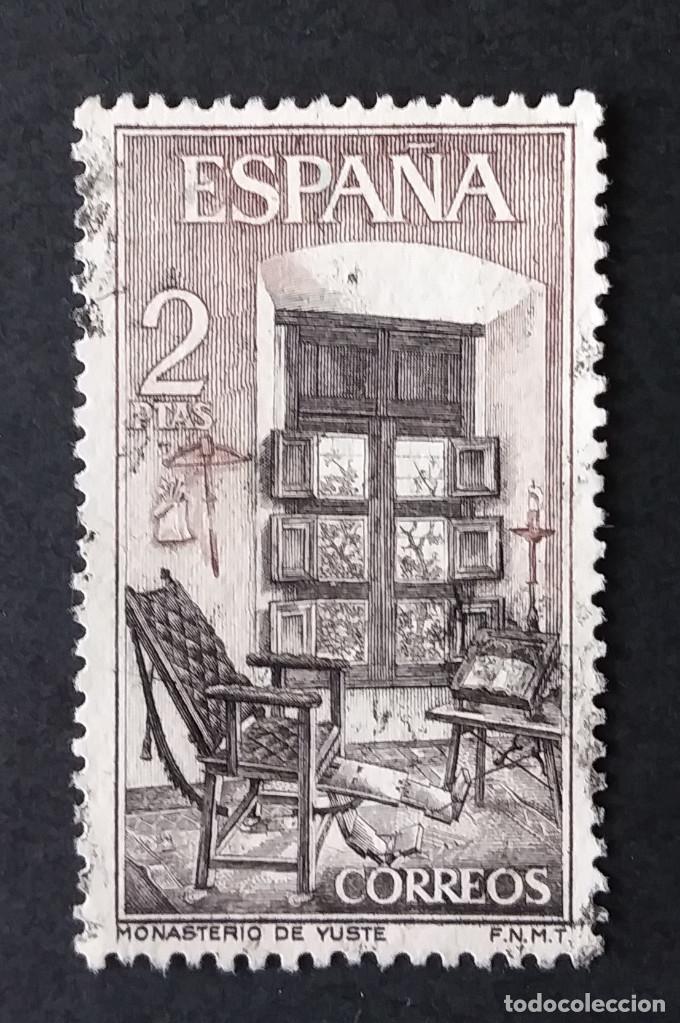 Sellos: 1965 Espa&ntilde;a Monasterio de Yuste - Foto 1