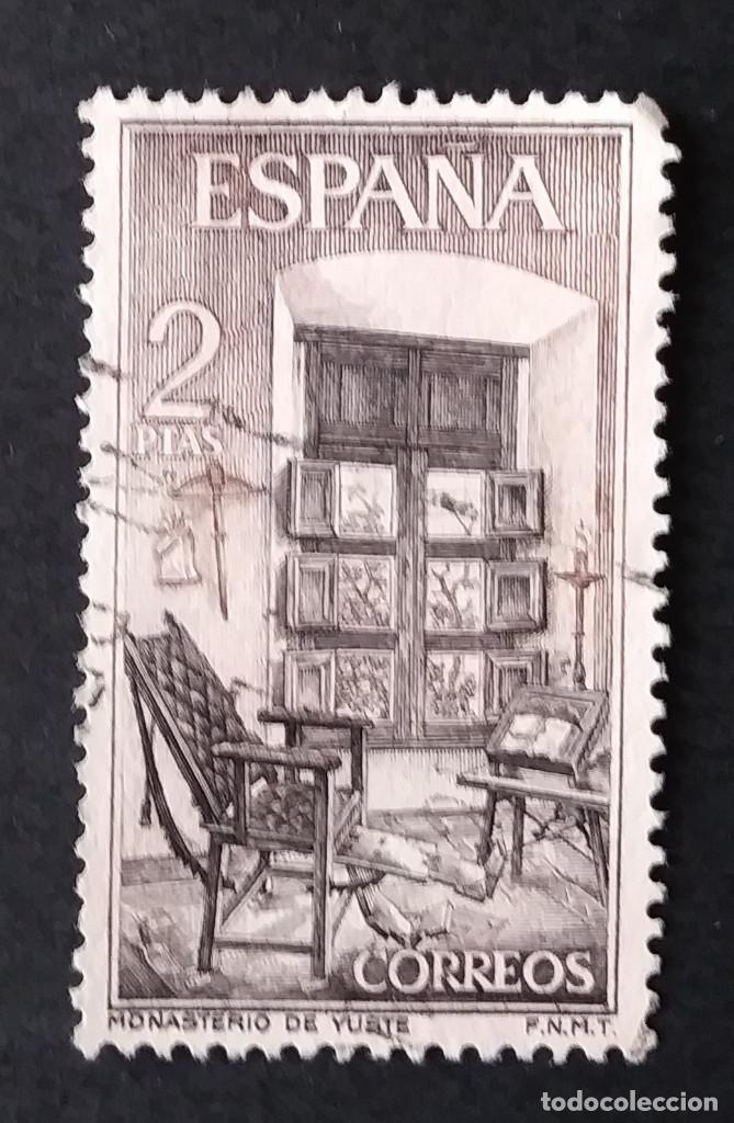 Sellos: 1965 Espa&ntilde;a Monasterio de Yuste - Foto 1
