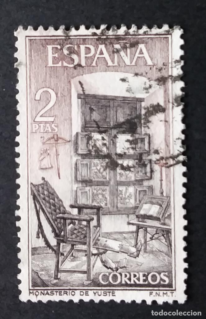 Sellos: 1965 Espa&ntilde;a Monasterio de Yuste - Foto 1