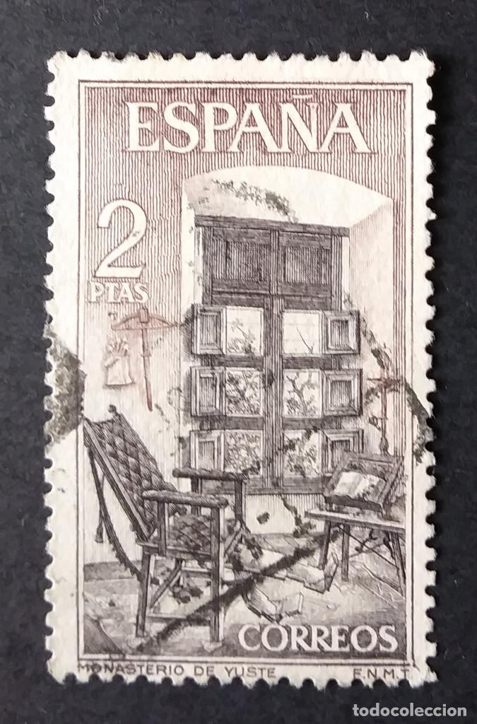 Sellos: 1965 Espa&ntilde;a Monasterio de Yuste - Foto 1