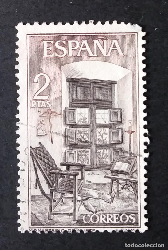 Sellos: 1965 Espa&ntilde;a Monasterio de Yuste - Foto 1