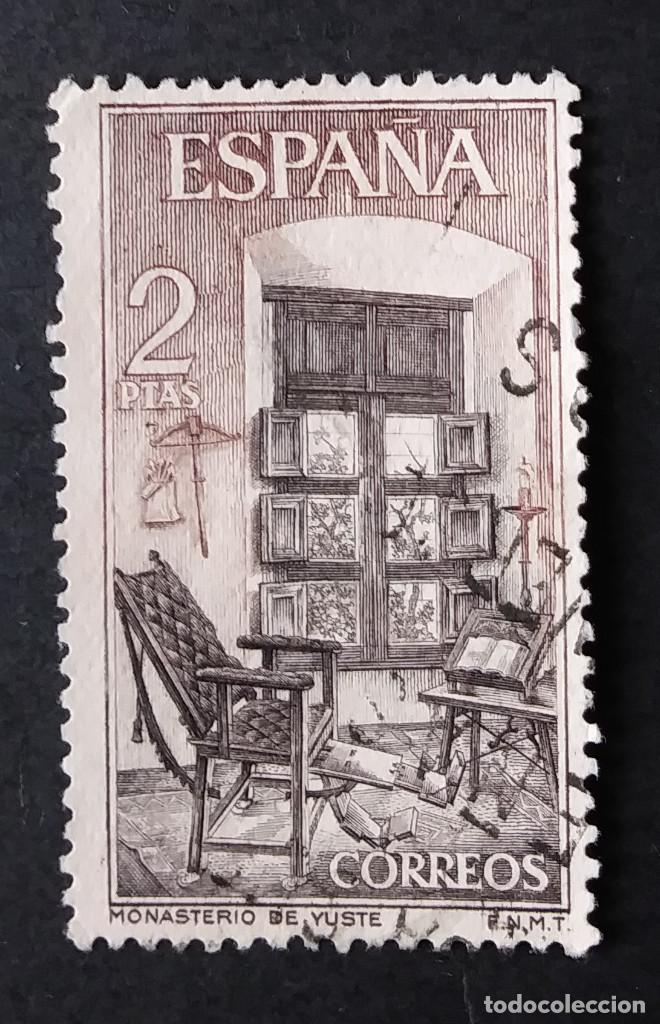 Sellos: 1965 Espa&ntilde;a Monasterio de Yuste - Foto 1