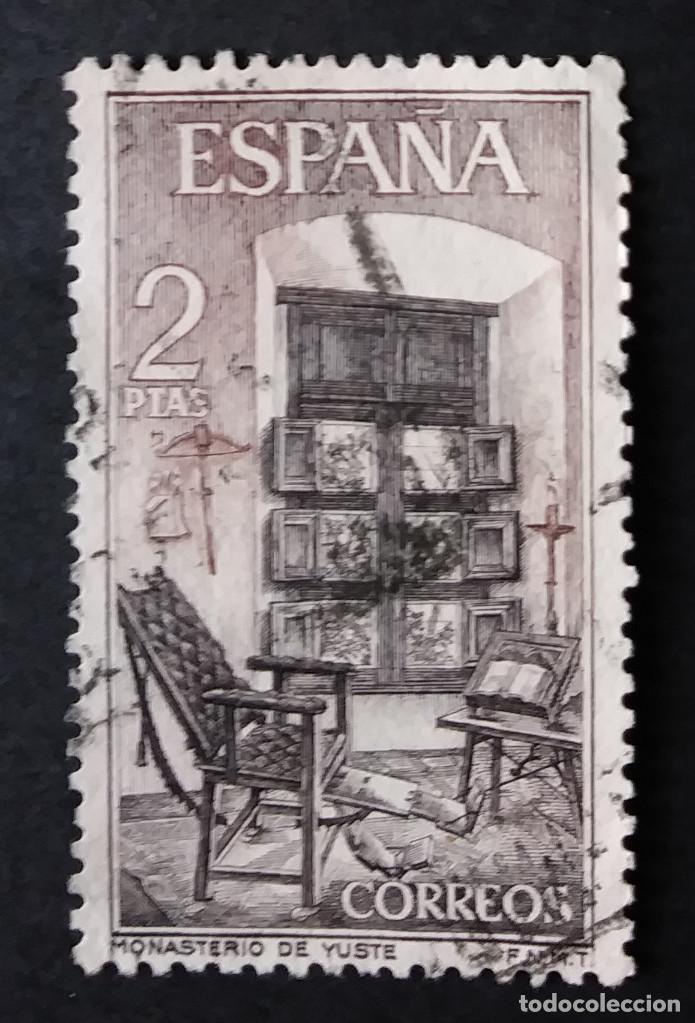Sellos: 1965 Espa&ntilde;a Monasterio de Yuste - Foto 1