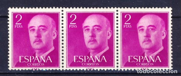 Selos: 1955-56.- GENERAL FRANCO.- ED. 1,157***.-