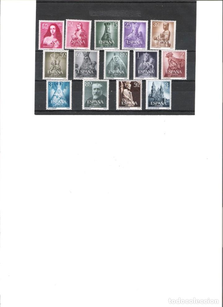 Sellos: SELLOS DE ESPA&Ntilde;A A&Ntilde;O 1954 - Foto 1