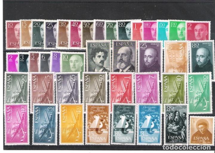 Sellos: SELLOS DE ESPA&Ntilde;A A&Ntilde;O 1955 - Foto 1