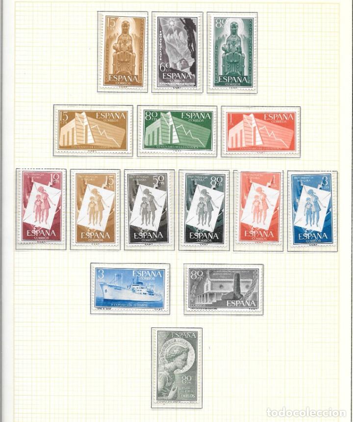 Timbres: A&Ntilde;O 1956 COMPLETO. SELLOS NUEVOS SIN FIJASELLOS DE EXCELENTE CENTRAJE.