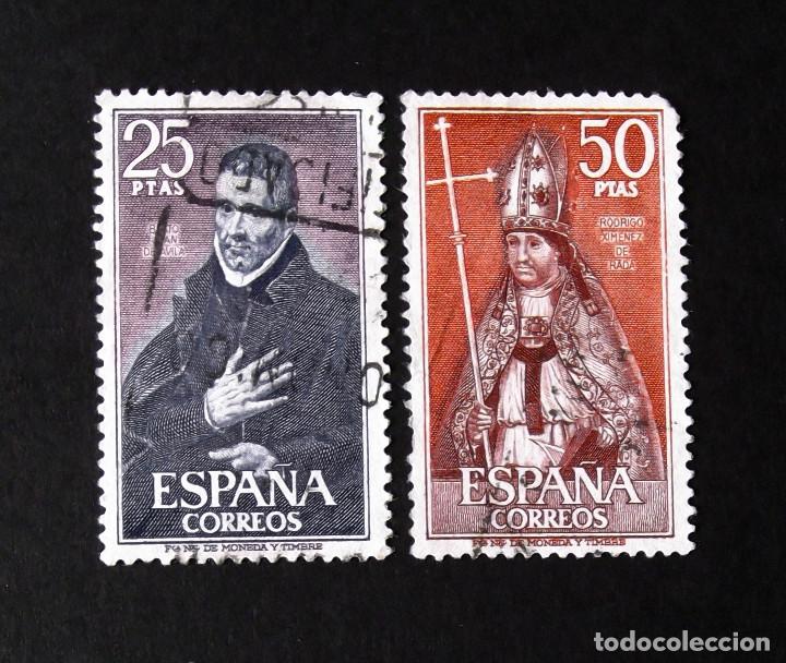Sellos: 1961-2, SERIE USADA. PERSONAJES. - Foto 1