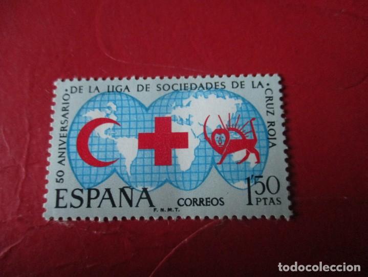 Timbres: 1969. L ANIVERSARIO CRUZ ROJA. Edifil 1925