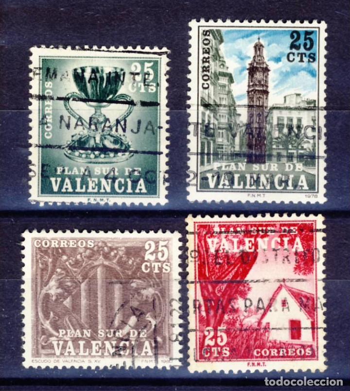 Selos: VALECIA.-PLAN SUR.- ED. 1964 - 1968 - 1978 - 1981.- (2)