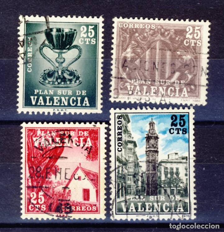 Selos: VALECIA.-PLAN SUR.- ED. 1964 - 1968 - 1978 - 1981.- (3)