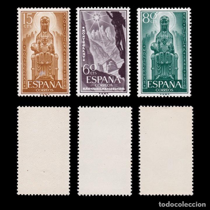 Sellos: 1956.A&ntilde;o Jubilar Montserrat .MNH Edifil 1192-1194
