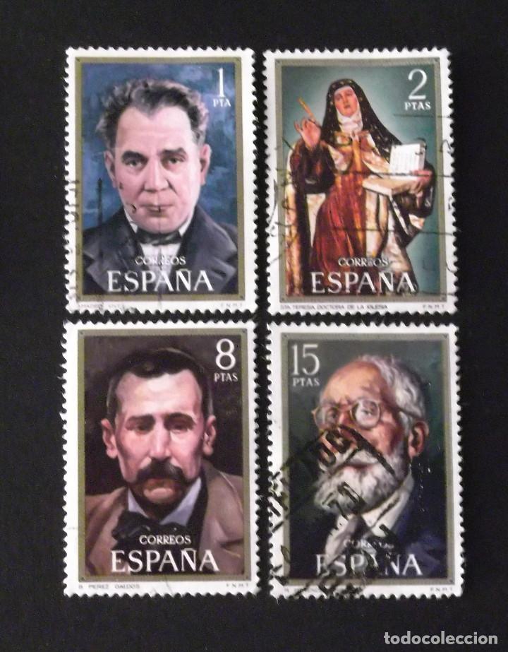 Sellos: 2027-30, SERIE USADA. CELEBRIDADES. - Foto 1
