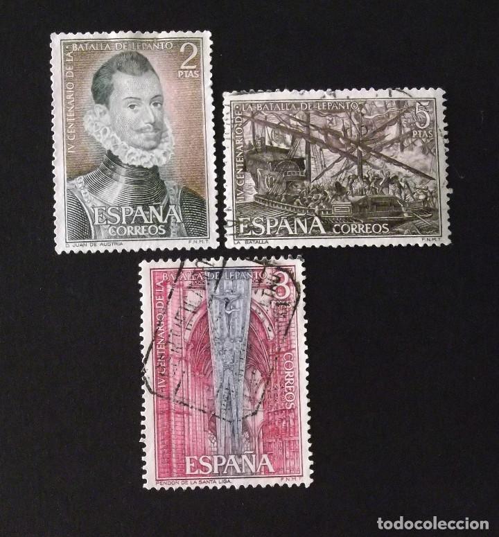 Sellos: 2055-7, SERIE USADA. LEPANTO. - Foto 1
