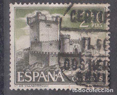 Sellos: EDIFIL 1883. CASTILLOS 1968. USADO. - Foto 1