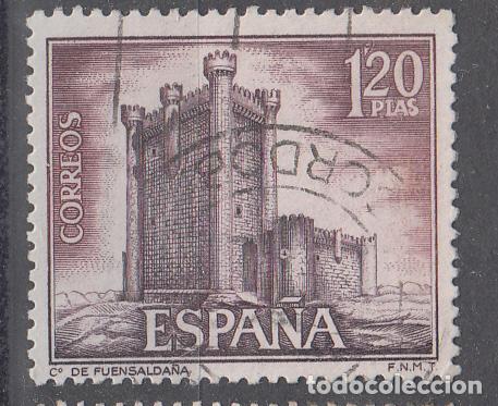 Sellos: EDIFIL 1881. CASTILLOS 1968. USADO. - Foto 1
