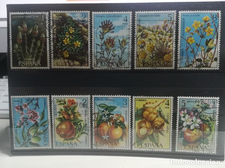Sellos: sellos 4 series de flora - Foto 1