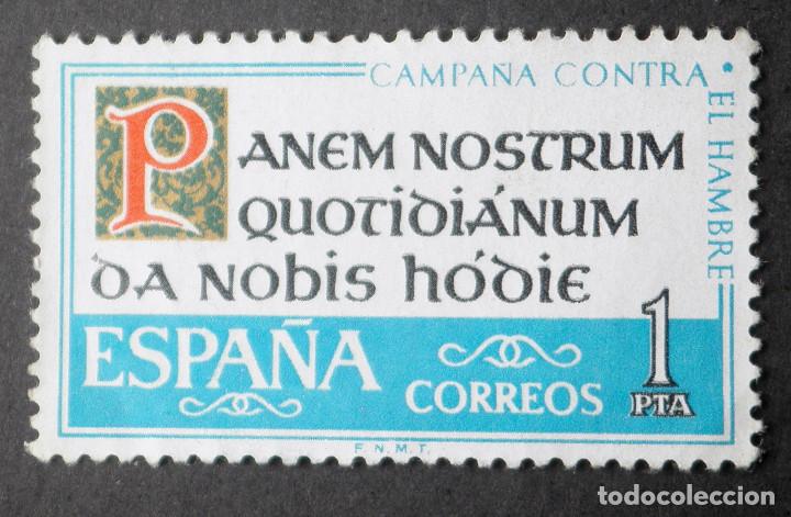 Sellos: 1963 Espa&ntilde;a Campa&ntilde;a contra el hambre - Foto 1