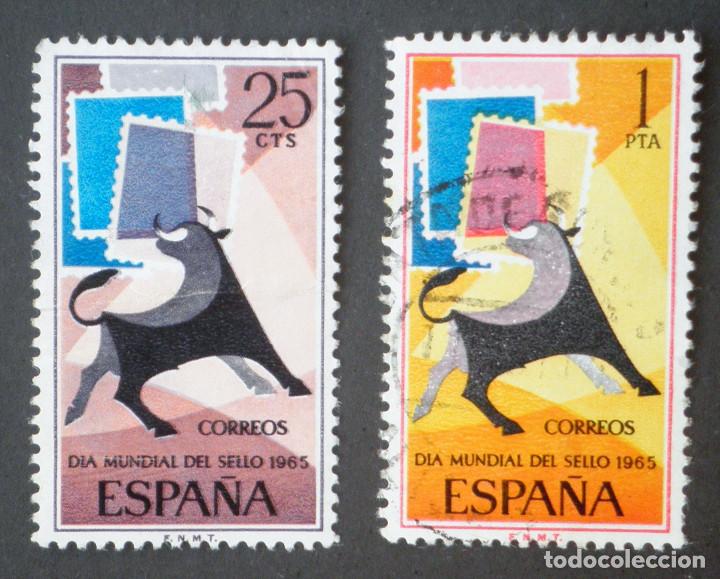 Sellos: 1965 Espa&ntilde;a D&iacute;a del sello - Foto 1