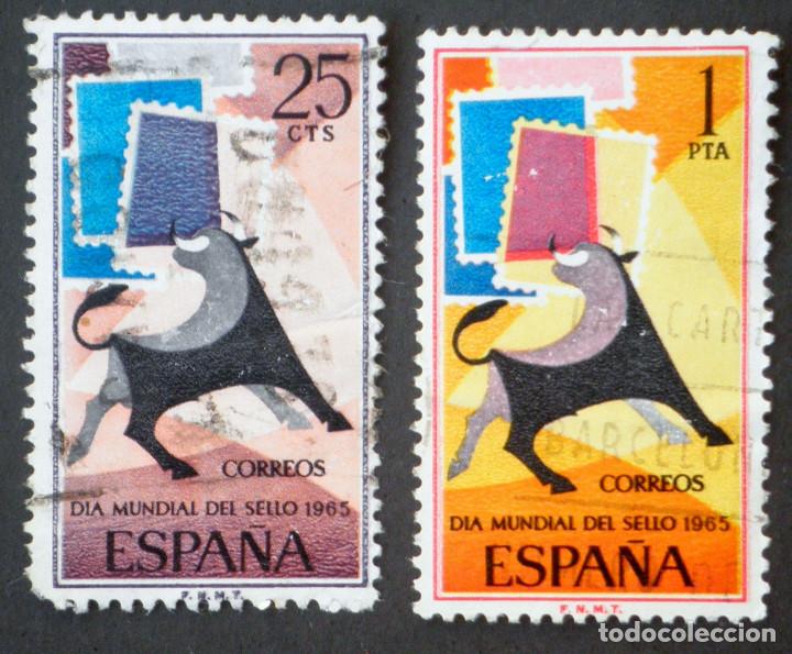 Sellos: 1965 Espa&ntilde;a D&iacute;a del sello - Foto 1