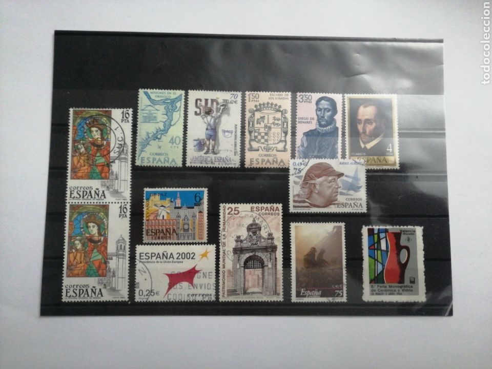 Sellos: 13 Sellos de Espa&ntilde;a usados - Foto 1