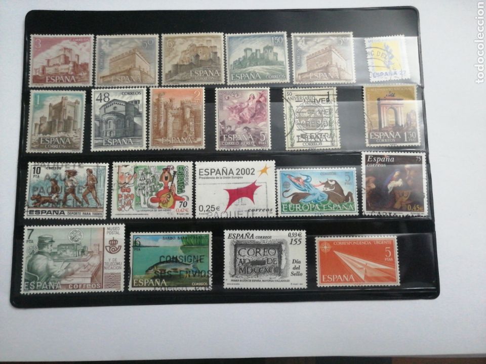 Sellos: Lote de 21 sellos espa&ntilde;a - Foto 1