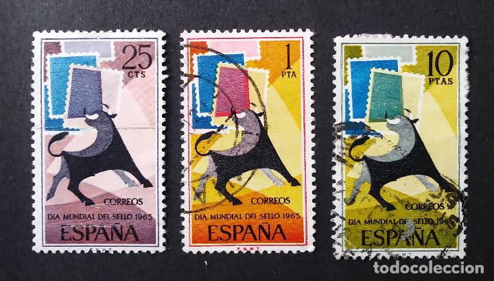 Sellos: Serie completa 1965 Espa&ntilde;a D&iacute;a del sello - Foto 1