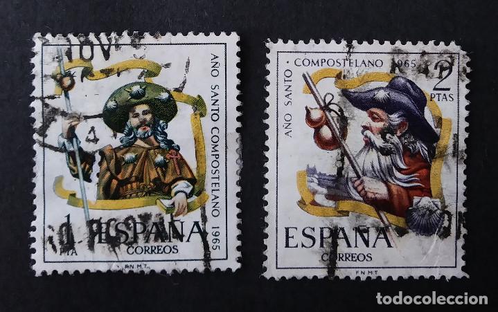 Sellos: Serie completa 1965 Espa&ntilde;a A&ntilde;o santo compostelano - Foto 1