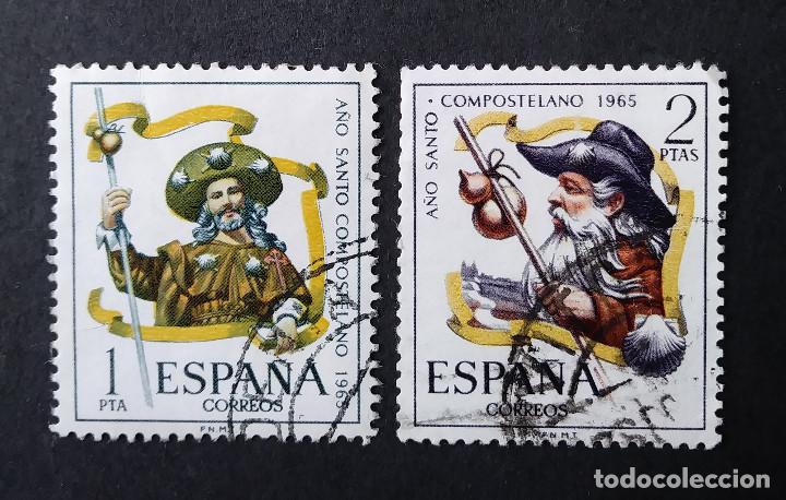 Sellos: Serie completa 1965 Espa&ntilde;a A&ntilde;o santo compostelano - Foto 1
