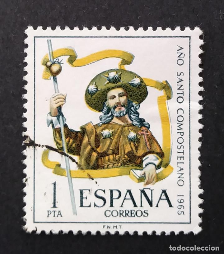 Sellos: 1965 Espa&ntilde;a A&ntilde;o santo compostelano - Foto 1