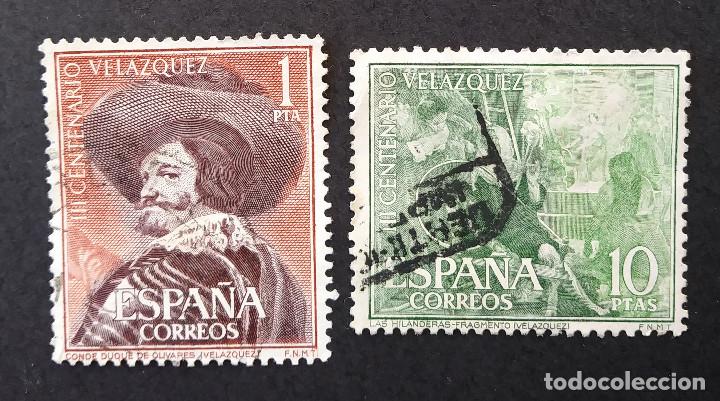Sellos: 1961 Espa&ntilde;a III Centenario muerte Vel&aacute;zquez - Foto 1