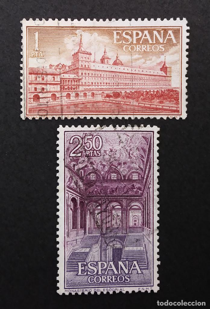 Sellos: 1961 Espa&ntilde;a Real Monasterio El Escorial - Foto 1