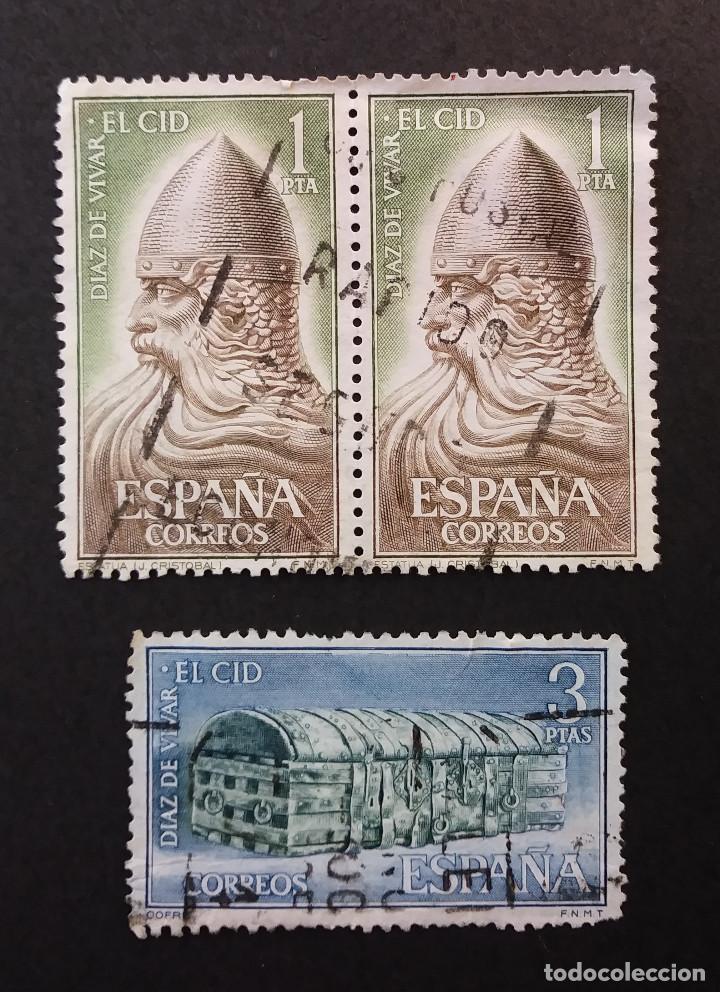 Sellos: 1962 Espa&ntilde;a El Cid - Foto 1