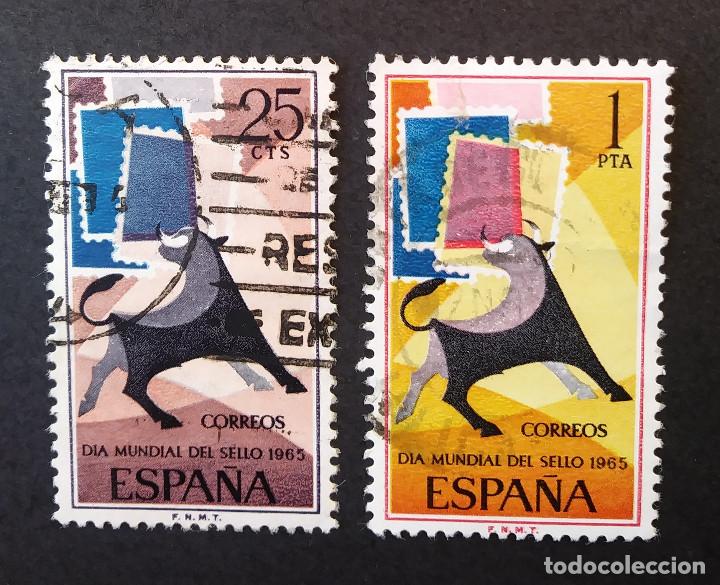 Sellos: 1965 Espa&ntilde;a D&iacute;a del sello - Foto 1