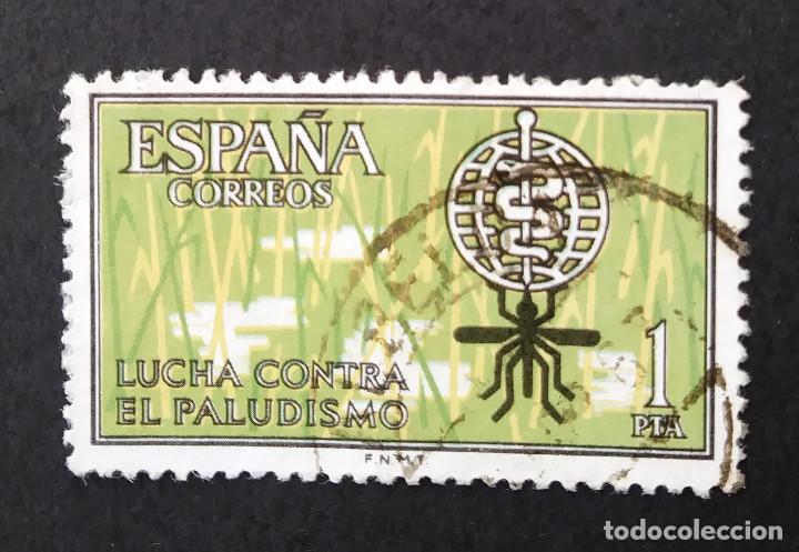 Sellos: 1962 Espa&ntilde;a Lucha contra malaria - Foto 1