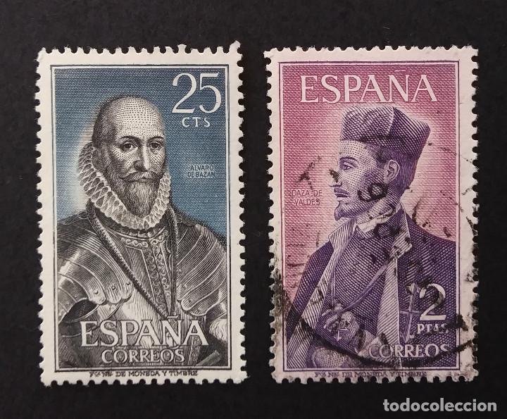 Sellos: 1966 Espa&ntilde;a Personajes - Foto 1
