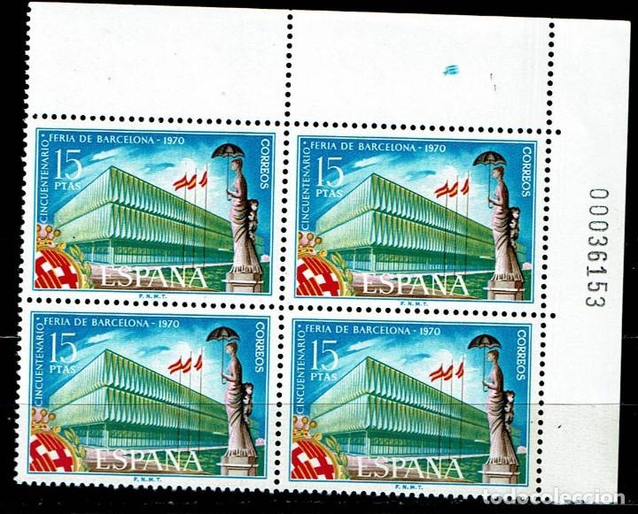 Sellos: ESPA&Ntilde;A 1970 - EDIFIL 1975 (**) BLOQUE DE 4 - Foto 1